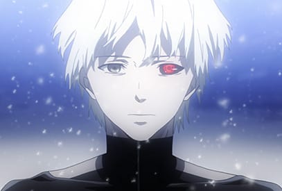 Kaneki confronting Arima